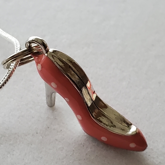 Shoe Diva .925 Sterling Silver Necklace - Picture 3 of 5